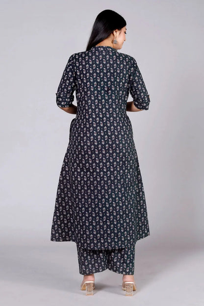 Black Kurti for Women | Elegant Daily Wear Kurti Akrish