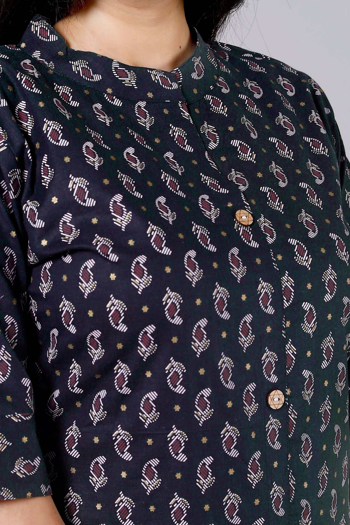 Akrish Black Kurta Palazzo Set for Women | Elegant Premium Fabric Ethnic Wear for Festive & Daily Style
